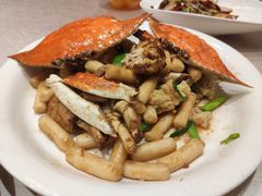 蟹炒年糕-卢家湾大酒店(诸暨店)