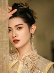 -桃子造型婚纱礼服(凤起广场店)