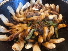 排骨豆角卷子-华盛园卷子王农家菜水库鱼