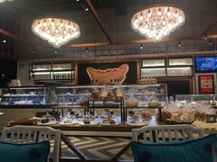 面包甜点陈列柜-牛角村(大族广场店)