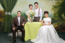 -时光纪亲子全家福照相馆(静安店母女写真父母纪念照)