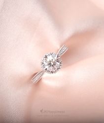 -JKHappiness培育钻石钻戒婚戒定制(天河国贸店)