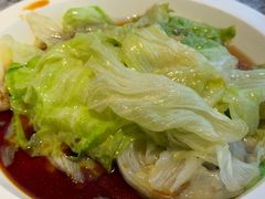 白灼生菜-新白鹿餐厅(松江开元地中海店)