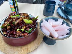 宫爆板筋-山石榴·贵州菜(丰盛里店)