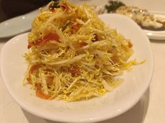 蜇皮樱花虾拌娃娃菜-北李妈妈菜·海肠捞饭(高新万达店)