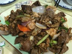 葱姜炒猪杂-标记美食新鲜猪杂(兴南大道店)
