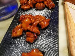 雪花糖醋里脊-绿茶餐厅(同成街华联店)
