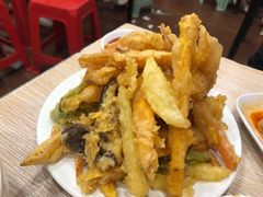 炸蔬菜-平山城鑫烧烤(建国楼店)