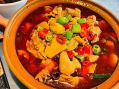 泉水肥肠鸡-雀蓝川菜(奥体广场店)