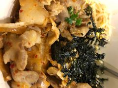 辣白菜五花肉拌饭-新石器烤肉(之心城店)