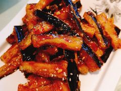 鱼香茄子-威海会馆海鲜餐厅