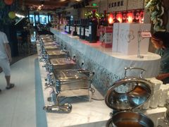 自助取餐区-锦悦轩空中观景餐厅