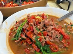 小炒黄牛肉-笨罗卜浏阳菜馆(太平街店)