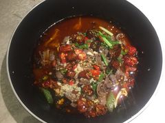 色稷招牌水煮鸭胗-铁道茶苑.色稷餐厅(莲花南路店)