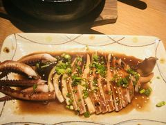 鱿鱼姿身烧-赤坂亭·M9和牛烧肉·铁板烧·日料398放题(长泰广场店)