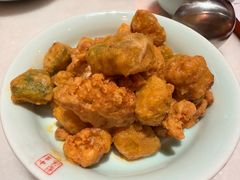 蛋黄焗南瓜鸡米花-小吊梨汤·北京菜·烤鸭(鸟巢店)