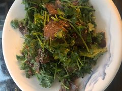 香菜拌牛肉-礼耕堂·百年茶人餐厅(梅家坞店)