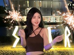 -欢乐海岸椰林沙滩-2025湾区超级灯会