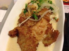 白咖喱猪扒饭-沙嗲王(加拿芬店)