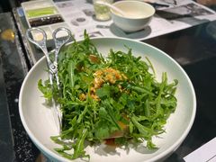 芝麻菜黄溏心松花蛋-小大董·烤鸭(凤凰汇店)