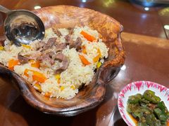 新疆木盆手抓饭-新疆巴州金丝特餐厅(大钟寺店)