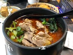 香辣汤肥牛面-和府捞面(石景山喜隆多店)