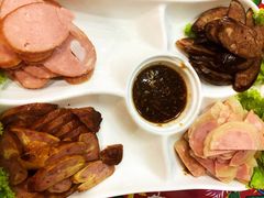 自制肠饼-闯关东东北农家菜(崂山石老人店)