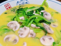 小青菜蘑菇-大潮淮·淮扬菜(何园旗舰店)