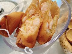 鲜虾蒜香炸春卷-侨美·唐荔园·40年地道粤菜