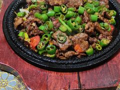铁板孜然牛肉-芳芳餐厅(白沙路店)