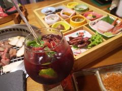 黑加仑气泡水-赤坂亭·M9和牛烧肉·铁板烧(合肥万象城店)