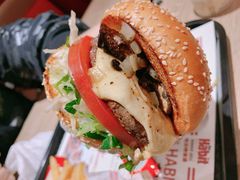 波特菇牛肉特堡-The Habit Burger Grill 哈比特汉堡(复兴soho店)