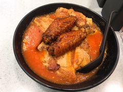 番茄浓汤鸡翅猪扒通粉-华嫂冰室(尖沙咀店)