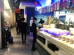自助取餐区-乔哥铭洋海鲜自助(皇城恒隆广场店)