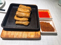 铁板蛋煎毛豆腐-半勺·新徽菜(银泰城店)