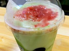 牛油果酸奶波波冰-喜茶(天津乐宾百货店)