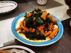 菠菜面筋-巴依老爷新疆美食(清华东门店)