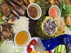 -沐毫傣泐云南菜孔雀宴•手抓饭傣味烧烤(曼听店)