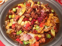 干锅鸡-龙少爷碳火干锅(环球中心店)
