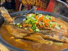 -探鱼·鲜青椒爽麻烤鱼(天一广场店)