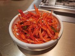 拌明太鱼丝-白玉·朝鲜族烤串(深圳Kkone店)