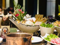 松茸昆布锅底-金陵饭店 56F 家·海鲜火锅餐厅