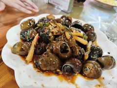 紫苏酸笋炒田螺-南记食粥坊·宵夜大排档(莲花总店)