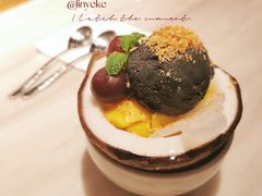 金椰冰激凌（单球）-金椰壳· 大厨新加坡菜(壹方城店)
