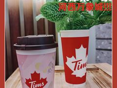 燕麦拿铁-Tims天好咖啡(河西万象城店)