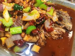 香辣味的黔鱼-滋味烤鱼(祥和里店)