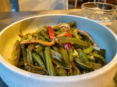 豆角丝炒肉拌转百刀-日上三甘(三里屯店)