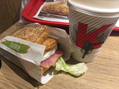 培根鸡蛋法风烧饼-肯德基(房山店)