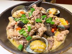 山茶油鲍鱼焖土鸡-望湘园·湖南菜(宏伊店)