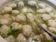 鱼丸汤-日丰园海肠水饺·老字号大连海鲜(和平广场店)